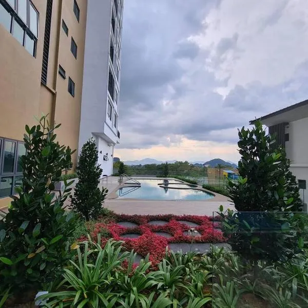 Sunway Onsen Suite Tambun Ipoh Mountain View，位于怡保的酒店