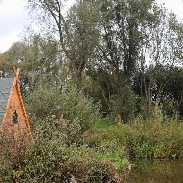 Rum Bridge "Owl Watch" wooden tipi，位于亨登的酒店