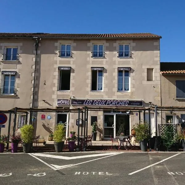 Hôtel Les Deux Porches，位于Persac的酒店