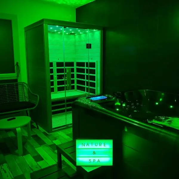 Nature&Spa Appartement avec Jacuzzi & Sauna privé，位于奥尔良的酒店
