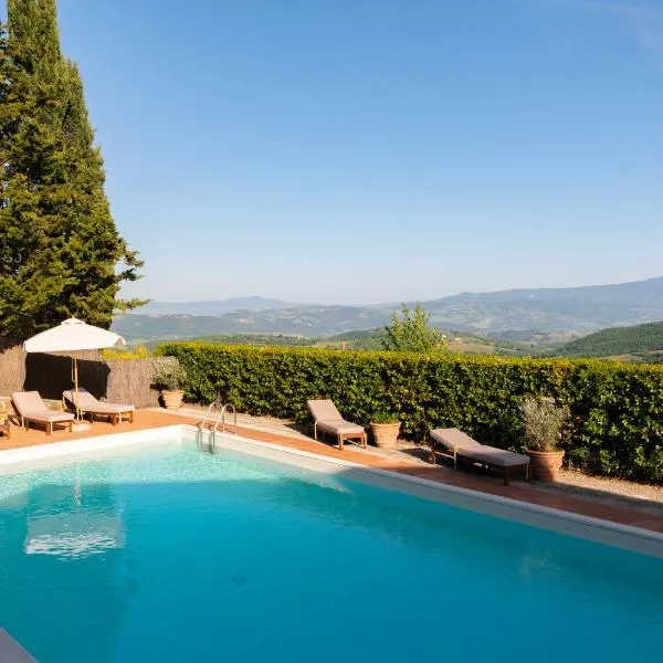 Si Montalcino Hotel，位于SantʼAngelo in Colle的酒店