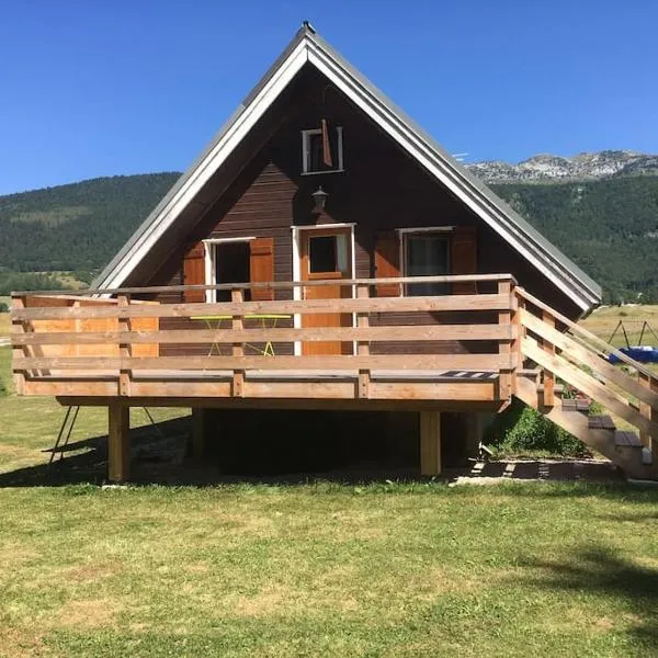 Chalet cosy, belle vue, dans le massif du Vercors，位于维拉尔-德朗的酒店