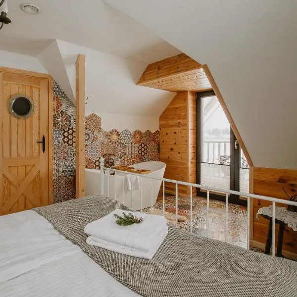 PUSZCZYKOWO siedlisko&spa，位于比亚沃维耶扎的酒店