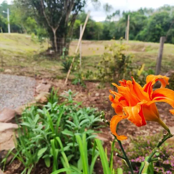 Cabana, lagoas e natureza!，位于Relvado的酒店