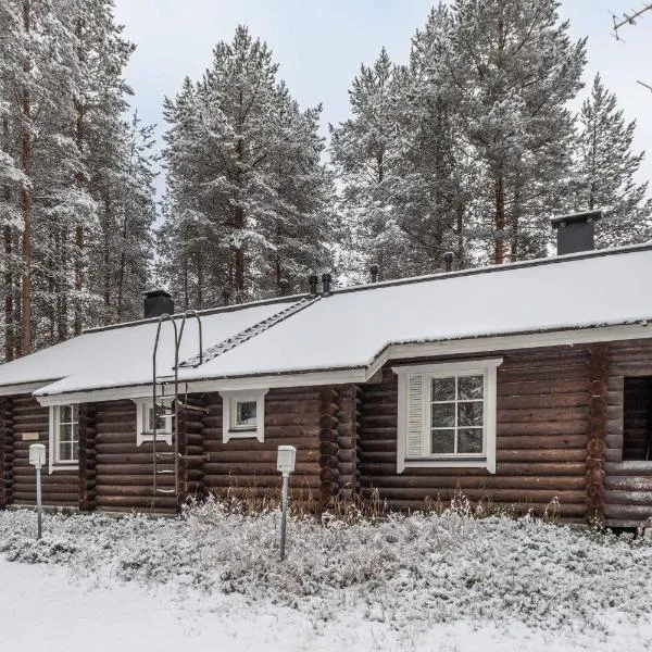 Log Cabin Apartment Alppirinne，位于Suomutunturi的酒店