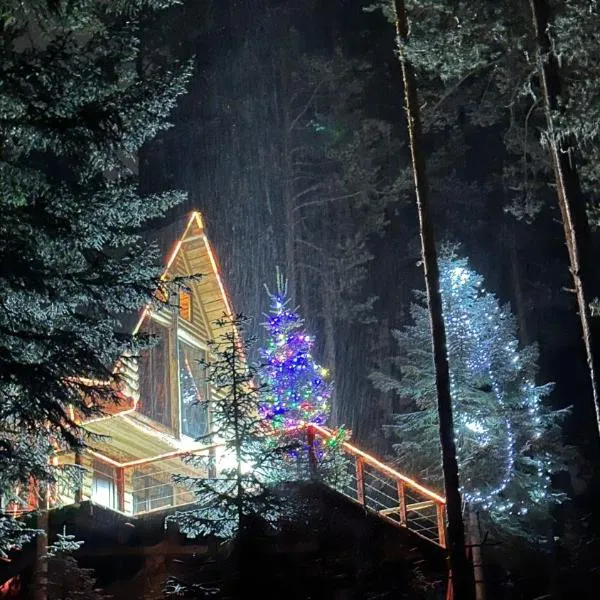 Hut In Hatsvali，位于梅斯蒂亚的酒店