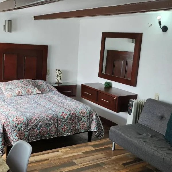 Depa #6 Tipo Loft en Planta Alta en Centro Histórico，位于萨卡特卡斯的酒店