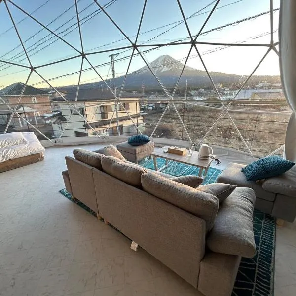 Glamping Dome YOSHIMURA，位于山中湖村的酒店