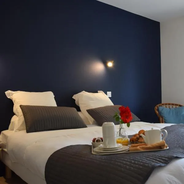 Hôtel et appartements les platanes，位于索伊茨的酒店