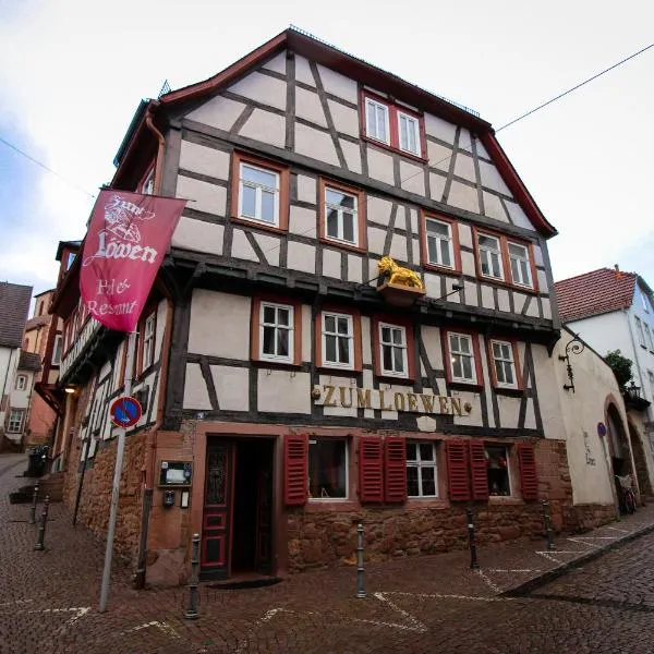 Hotel und Restaurant Zum Löwen，位于盖尔恩豪森的酒店