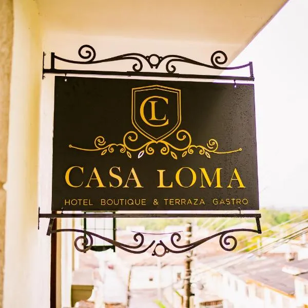 CASA LOMA HOTEL BOUTIQUE & TERRAZA GASTRO，位于Santa Rita的酒店