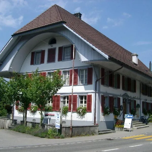 兰德嘎斯霍夫阿德勒酒店，位于Rüderswil的酒店