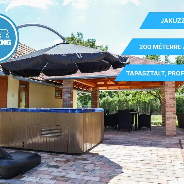 Levendulás Tanya Szarvas - Jakuzzi és medence，位于索尔沃什的酒店