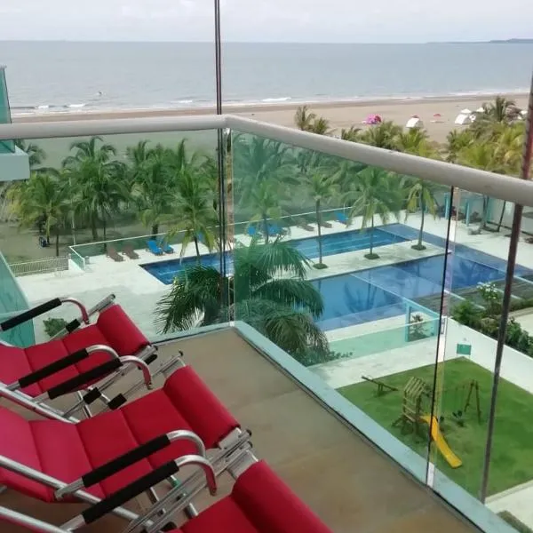 APARTAMENTO MORROS922 LA BOQUILLA con acceso directo a la Playa，位于Las Canoas的酒店