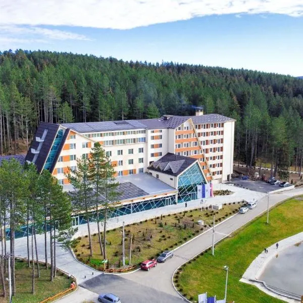 Hotel Borovi Forest Resort & Spa，位于Peta的酒店