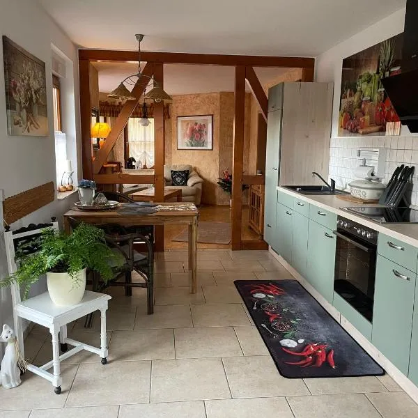 Ferienwohnung Landidylle，位于Gieckau的酒店