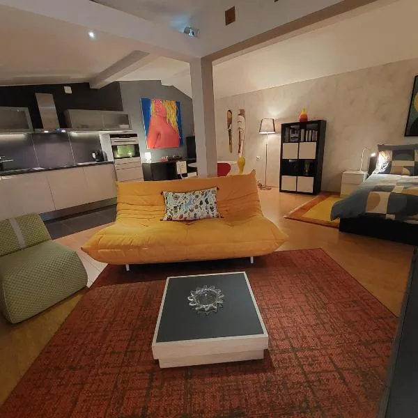 La crique de l'evole，位于纳沙泰尔的酒店