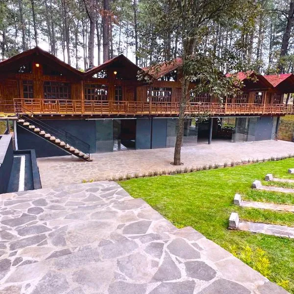 PINE TREE Mazamitla Hotel Boutique & Cabañas，位于Concepción de Buenos Aires的酒店