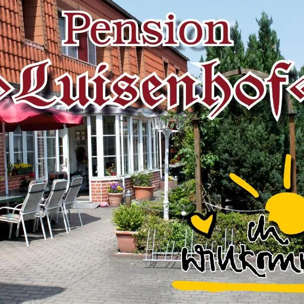 Pension Luisenhof，位于Schönhausen的酒店