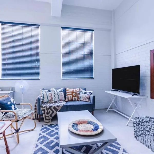 Modern 1 bedroom apartment in Braamfontein Werf，位于约翰内斯堡的酒店