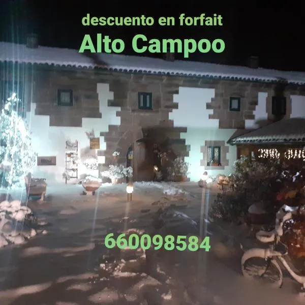 Hotel la Casona de Barrio, Alto Campoo，位于Barrio的酒店