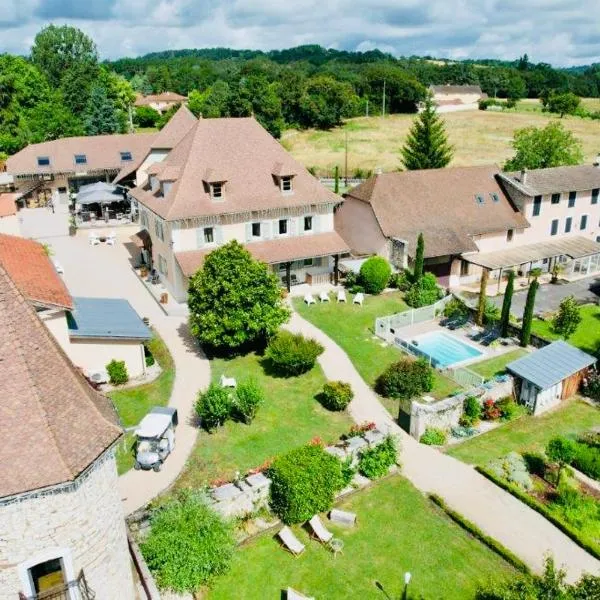 Les Villas du Domaine de Suzel，位于Saint-Victor-de-Cessieu的酒店