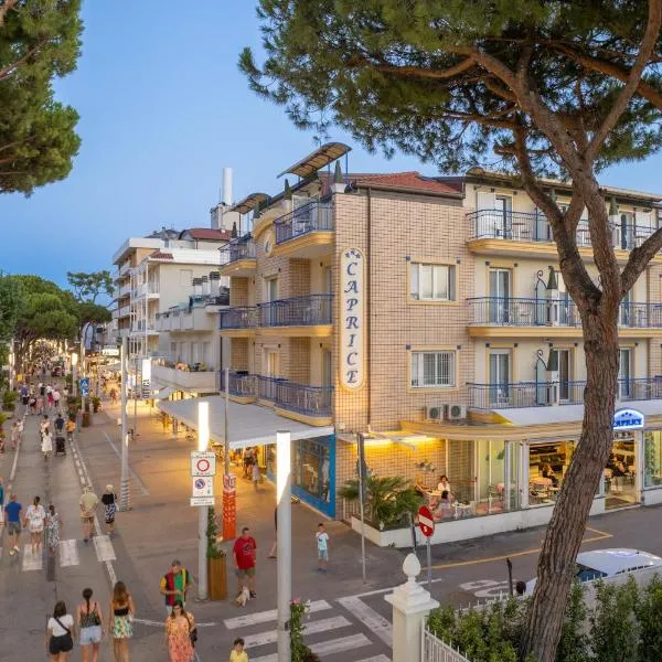 Hotel Caprice B&B - in centro a Riccione，位于里乔内的酒店