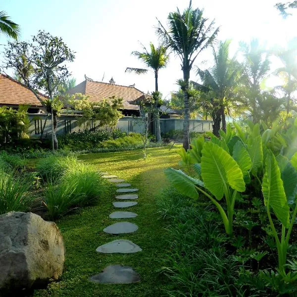 Villa & Farm for 5, near Sidemen w/ Mt. Agung View，位于Selat的酒店