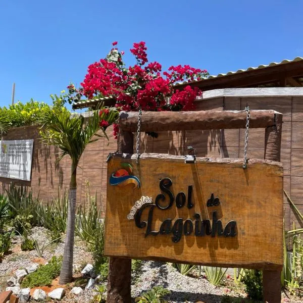 Pousada BANGALÔS SOL DE LAGOINHA，位于拉戈伊尼亚的酒店