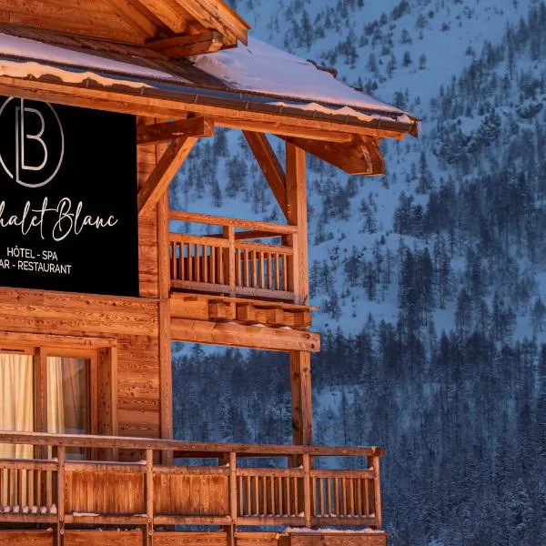 Le Chalet Blanc Hôtel & Spa，位于蒙热内夫尔的酒店