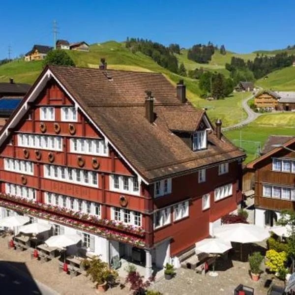 Appenzeller Huus Bären，位于施韦格阿尔卑的酒店
