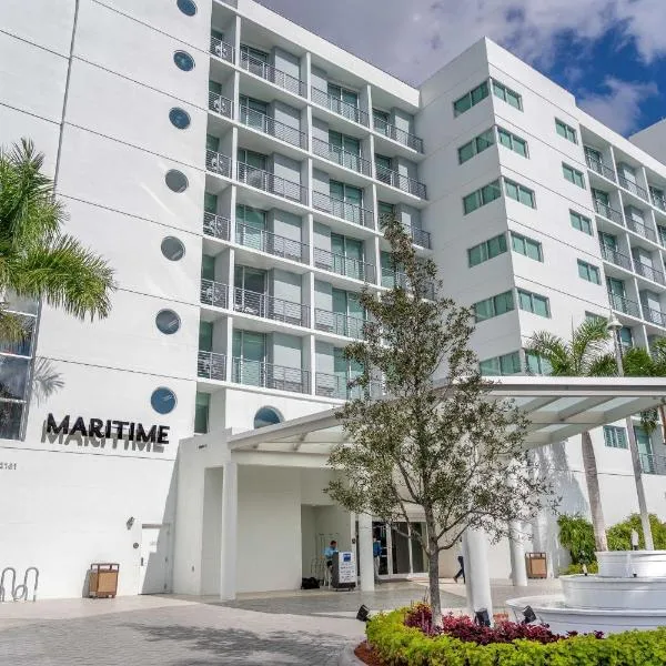 Maritime Hotel Fort Lauderdale Airport & Cruiseport，位于劳德代尔堡的酒店