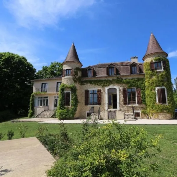 Chateau de la Biste，位于Cazaux-Villecomtal的酒店