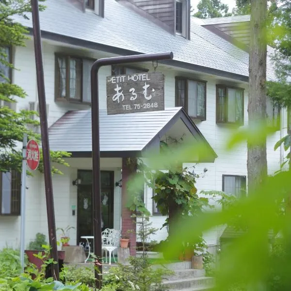 HakubaGoryu Pension&LogCottage Arumu，位于大町市的酒店