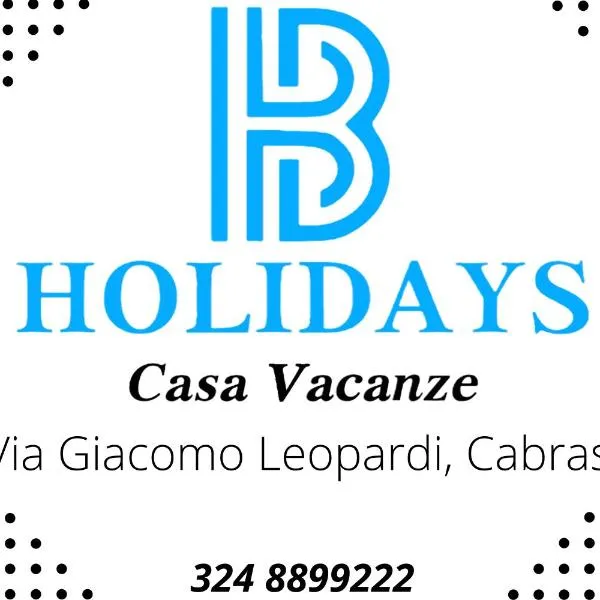 B Holidays Casa Vacanze，位于圣乔万尼·迪·希尼斯的酒店