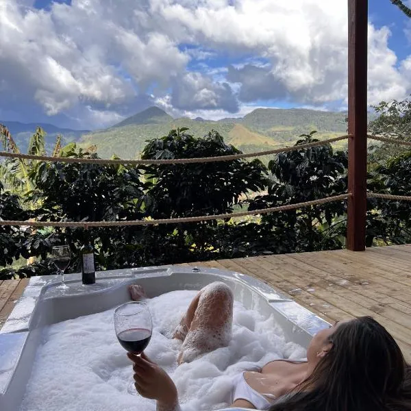 Cabañas Sentido Ancestral，位于贾丁的酒店