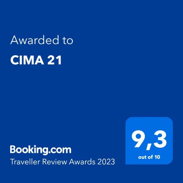 CIMA 21，位于法纳诺的酒店