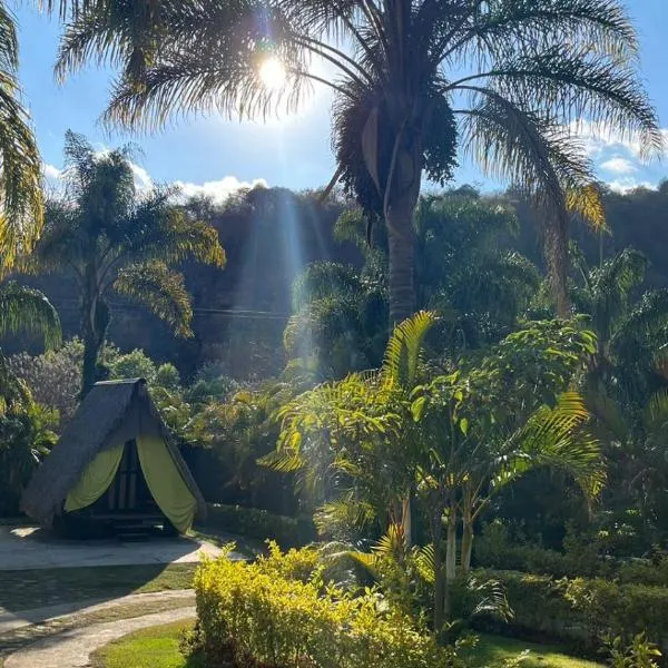 Glamping En Green Hills Mansion Malinalco，位于马利纳尔科的酒店