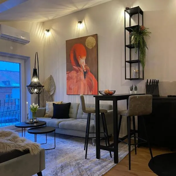 Stay at Smilla - Boutique Apartments mit Küche - Parken - Klima - Netflix - Waschmaschine，位于威斯巴登的酒店