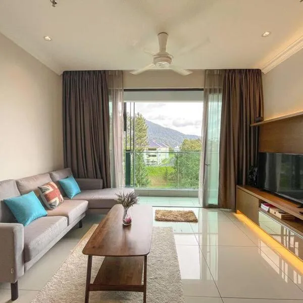Spacious 2-Storey (1550 sf) Condo at Genting，位于云顶高原的酒店