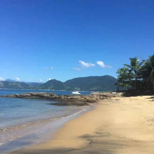 Angra dos Reis - Casa pé na areia na Praia de Fora - Ponta Leste，位于安格拉杜斯雷斯的酒店