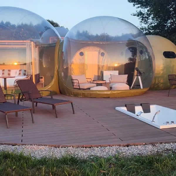 Luzada - Glamping Burbujas Galicia，位于Juances的酒店