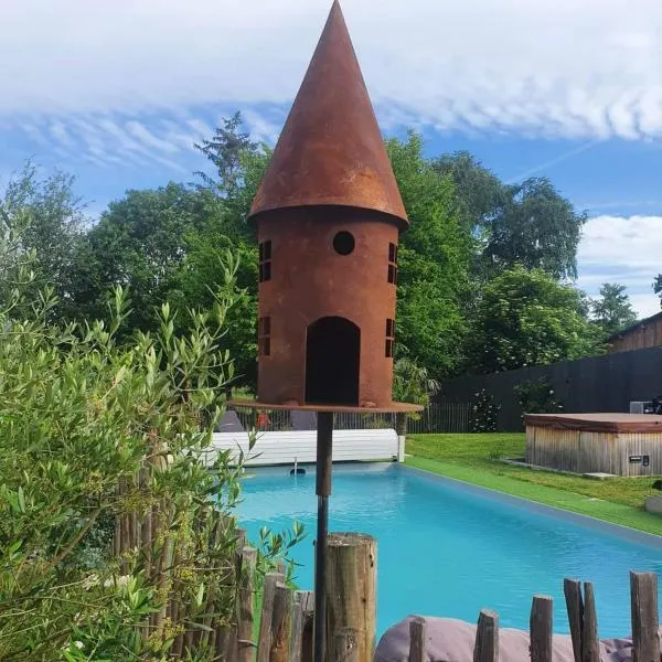 Gîte des Lavandières，位于Amanlis的酒店