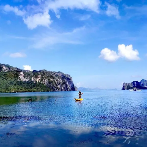 El Nido Beach Camp，位于Manlalec的酒店