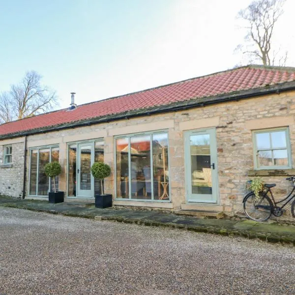 The Cartshed, Sedbury Park Farm，位于Gilling的酒店