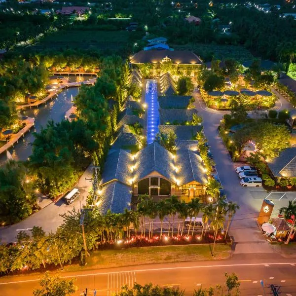 Khum Damnoen Resort，位于Damnoen Saduak的酒店