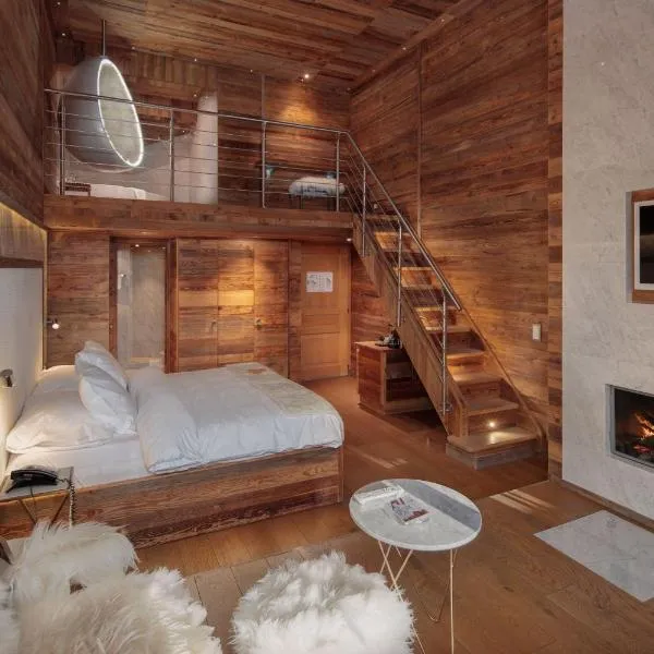 Hostellerie du Pas de l'Ours "Relais et Châteaux"，位于克莱恩 蒙塔纳的酒店