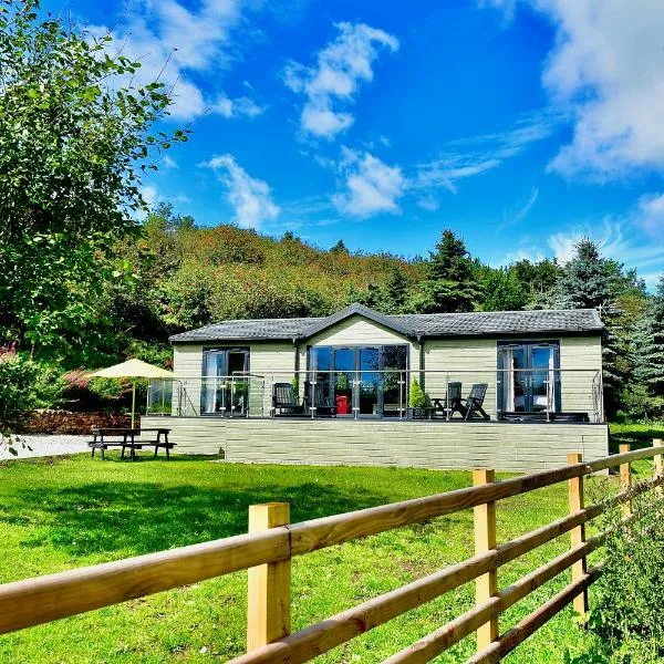 Arbennig Luxury Lodges，位于Llandegla的酒店