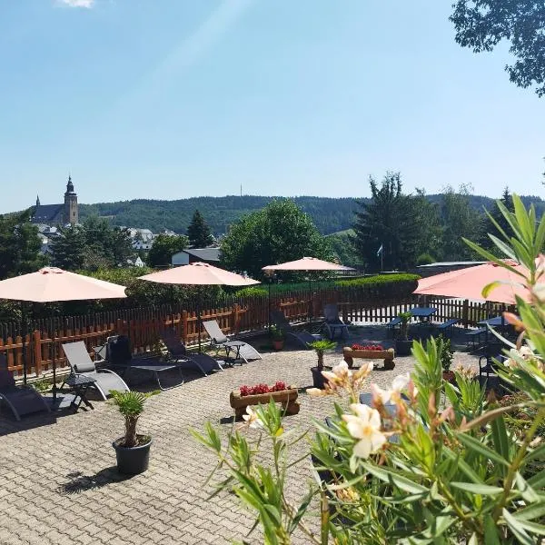 Berghotel Steiger - Erzgebirge，位于施内贝格的酒店