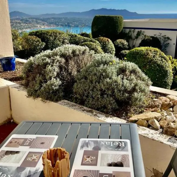 Résidence Katikias - vue mer，位于邦多勒的酒店